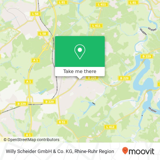 Willy Scheider GmbH & Co. KG map