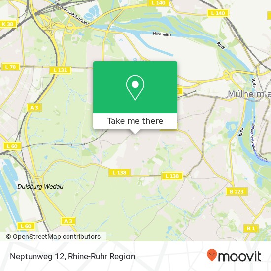 Neptunweg 12 map