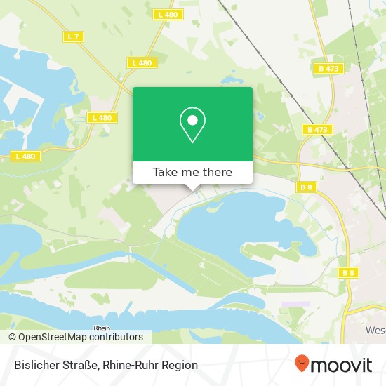 Bislicher Straße map