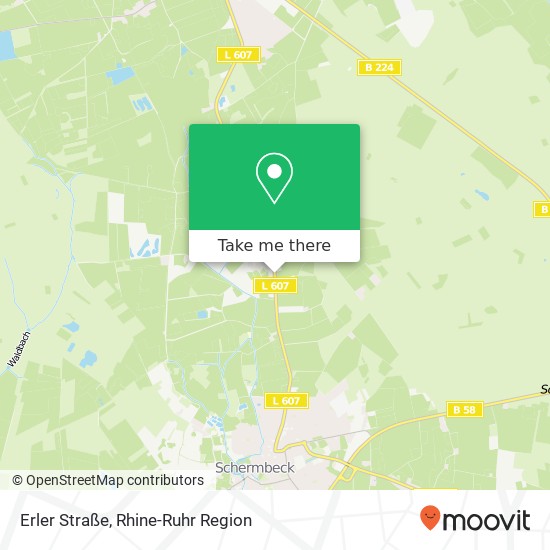 Erler Straße map