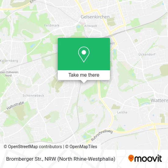 Карта Bromberger Str.