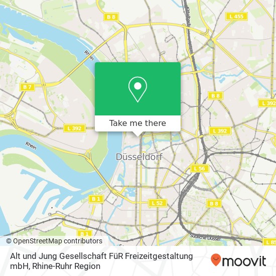 Alt und Jung Gesellschaft FüR Freizeitgestaltung mbH map