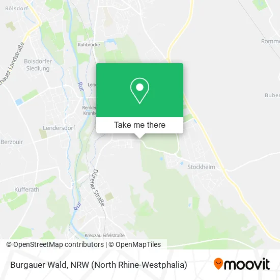 Карта Burgauer Wald