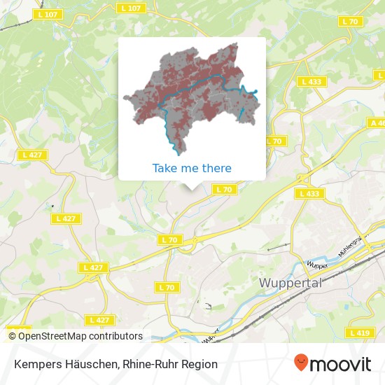 Kempers Häuschen map