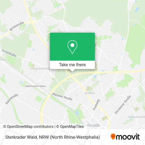 Карта Sterkrader Wald