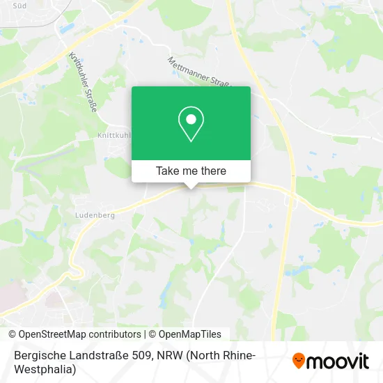 Карта Bergische Landstraße 509