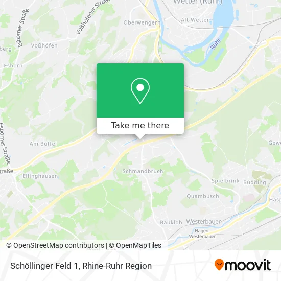 Карта Schöllinger Feld 1
