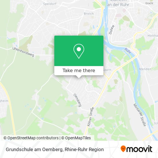 Grundschule am Oemberg map