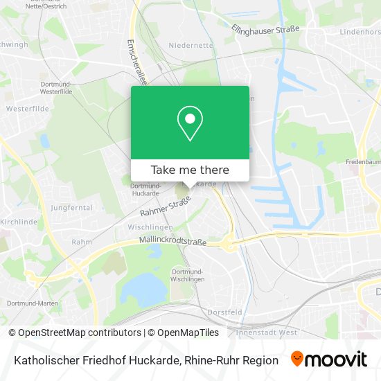 Katholischer Friedhof Huckarde map