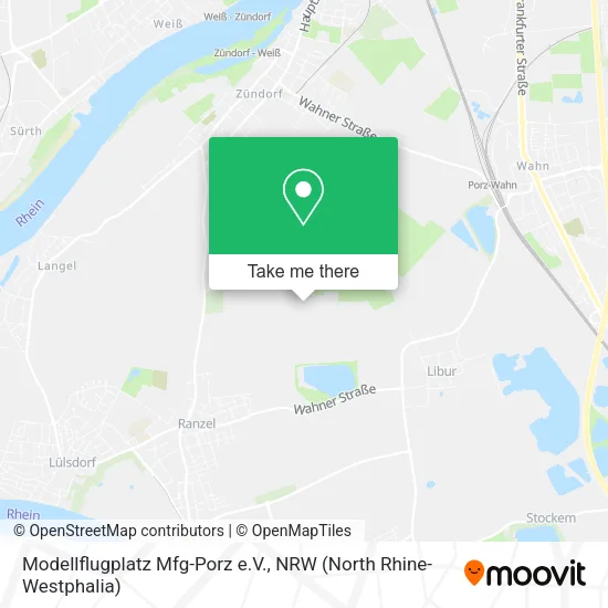 Карта Modellflugplatz Mfg-Porz e.V.