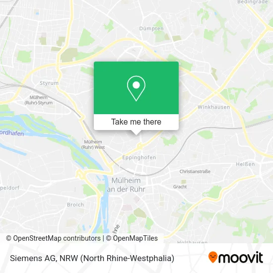 Карта Siemens AG