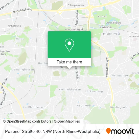 Карта Posener Straße 40