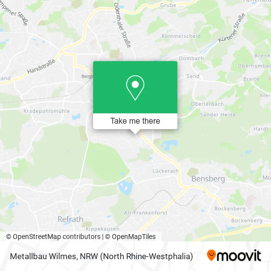 Карта Metallbau Wilmes