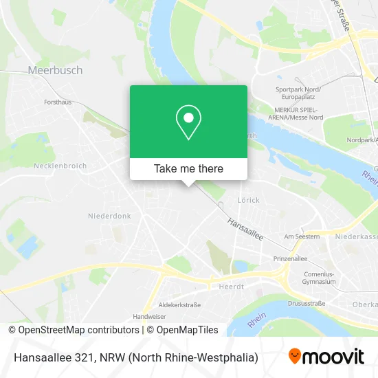 Карта Hansaallee 321