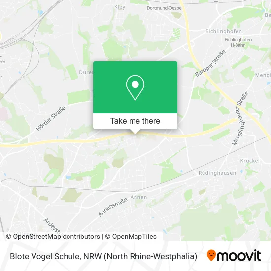 Карта Blote Vogel Schule