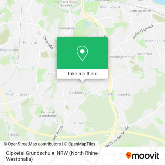 Olpketal Grundschule map