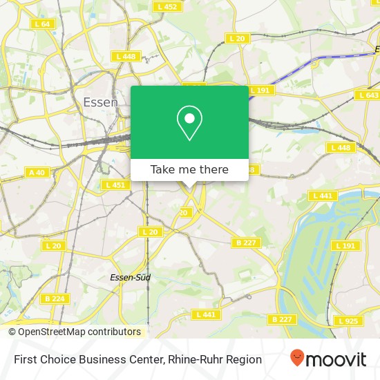 First Choice Business Center map