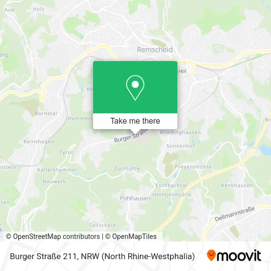 Карта Burger Straße 211