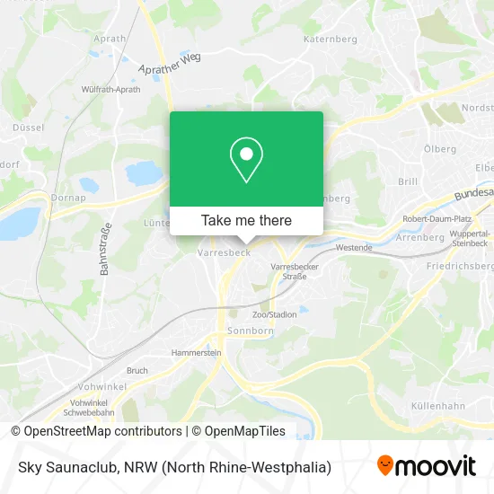 Sky Saunaclub map
