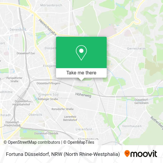 Карта Fortuna Düsseldorf