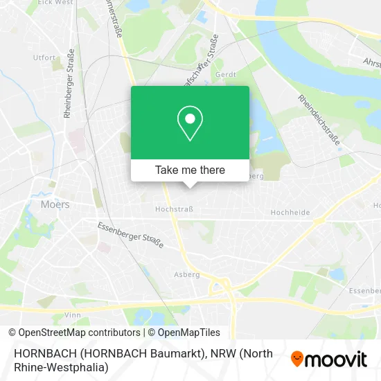 Карта HORNBACH (HORNBACH Baumarkt)