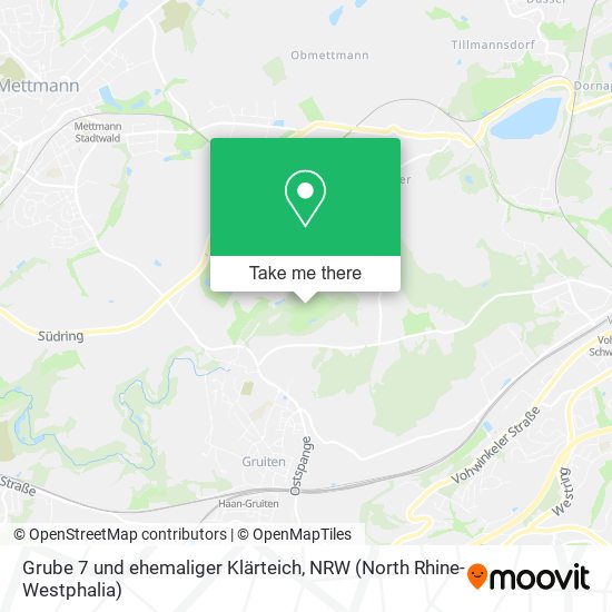 Grube 7 und ehemaliger Klärteich map