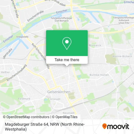 Карта Magdeburger Straße 64