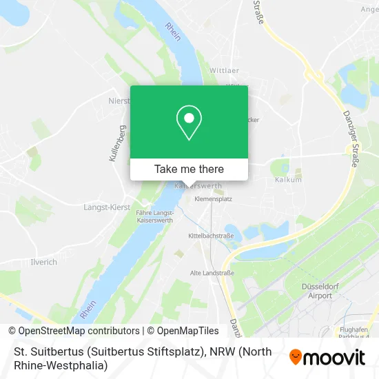 St. Suitbertus (Suitbertus Stiftsplatz) map