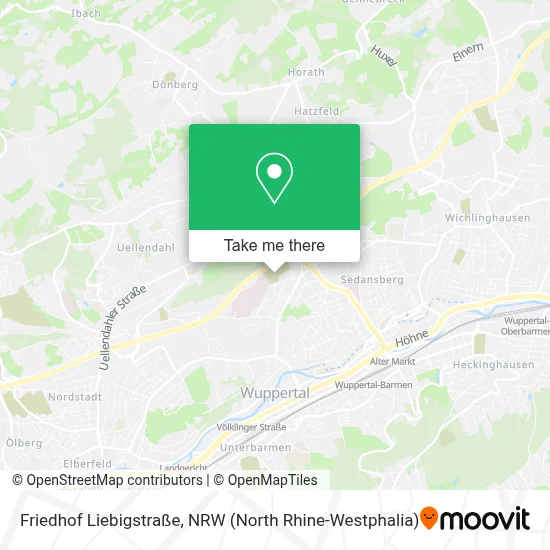 Friedhof Liebigstraße map