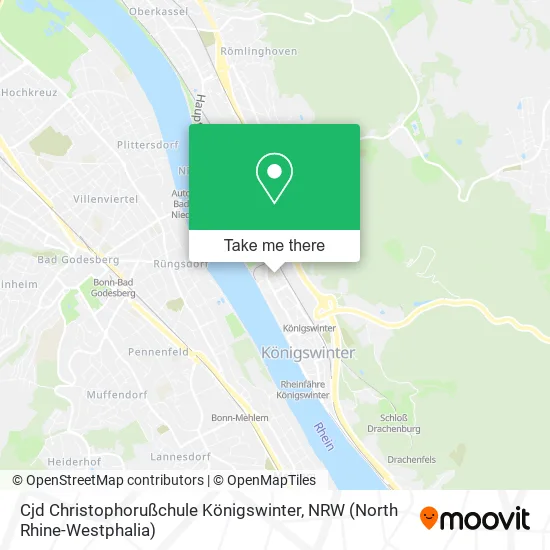 Карта Cjd Christophorußchule Königswinter