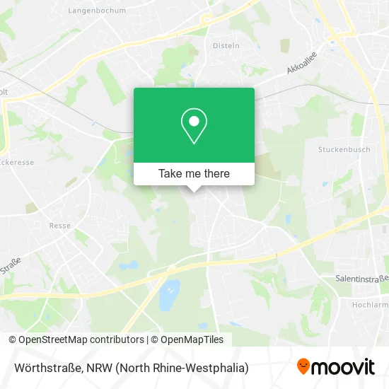 Карта Wörthstraße