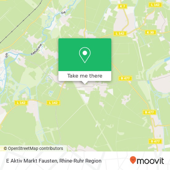 E Aktiv Markt Fausten map