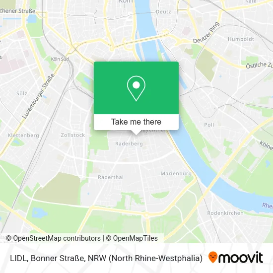 Карта LIDL, Bonner Straße