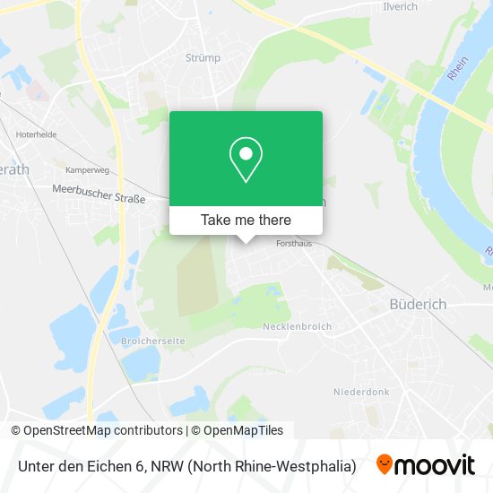 Карта Unter den Eichen 6