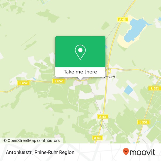 Antoniusstr. map