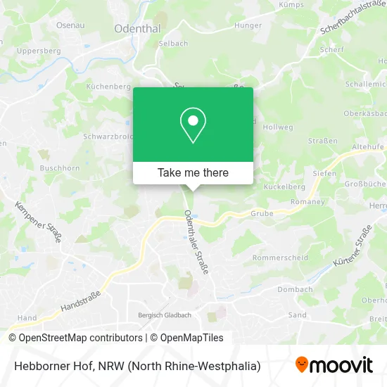 Hebborner Hof map