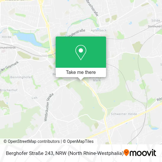 Berghofer Straße 243 map