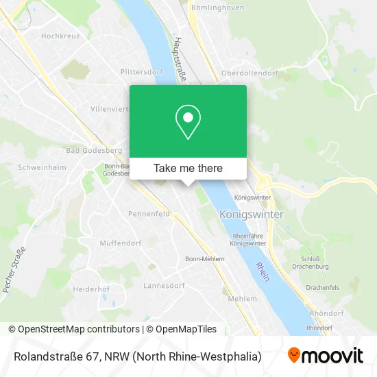 Rolandstraße 67 map
