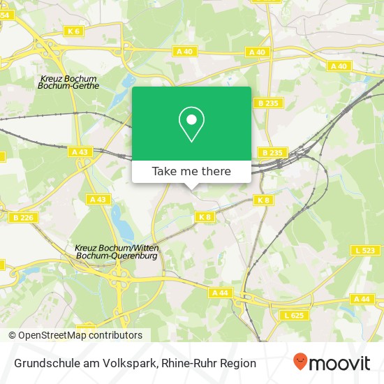 Grundschule am Volkspark map