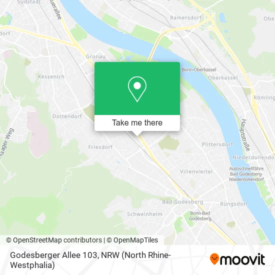 Карта Godesberger Allee 103