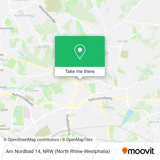 Карта Am Nordbad 14