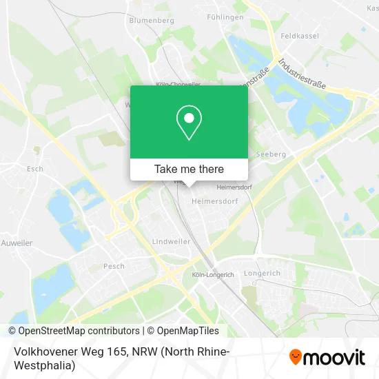 Карта Volkhovener Weg 165