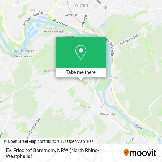 Ev. Friedhof Bommern map