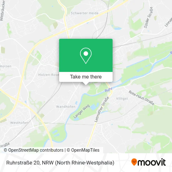 Карта Ruhrstraße 20