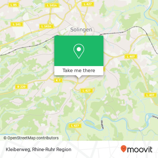 Kleiberweg map