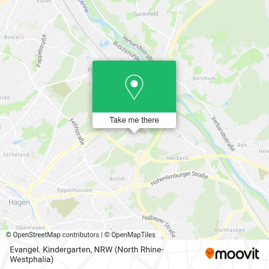 Evangel. Kindergarten map