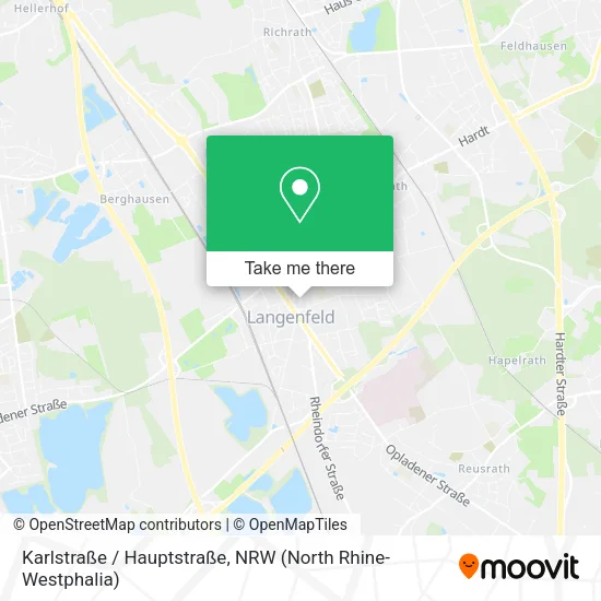 Карта Karlstraße / Hauptstraße