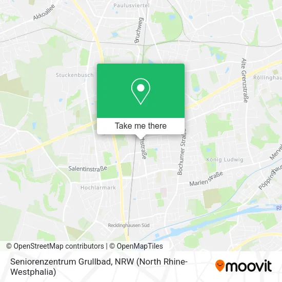 Карта Seniorenzentrum Grullbad