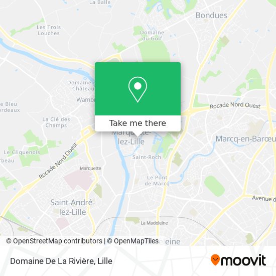 Domaine De La Rivière map