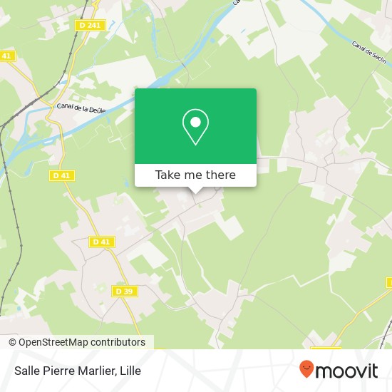 Salle Pierre Marlier map